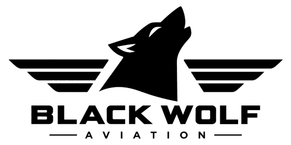 Black Wolf Aviation Logo